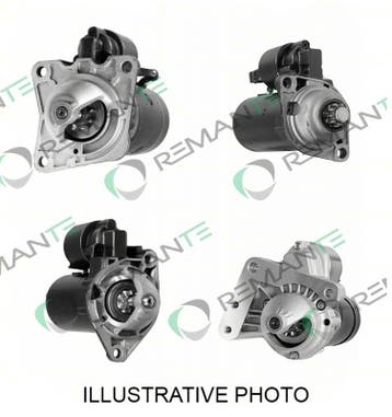 REMAN STARTER BOSCH 0001262022 12V/3kW, Verzenden, Nieuw