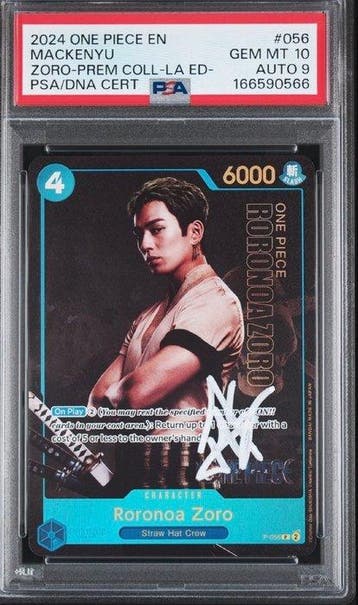Bandai - 1 Graded card - One Piece - PSA 10 GEM MINT 10 AUTO, Nieuw