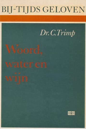 WOORD WATER EN WIJN 9789024242641 TRIMP, Verzenden, Gelezen, TRIMP