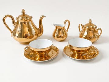 Porcelaine de Paris - André Giraud - Theeservies (7) -
