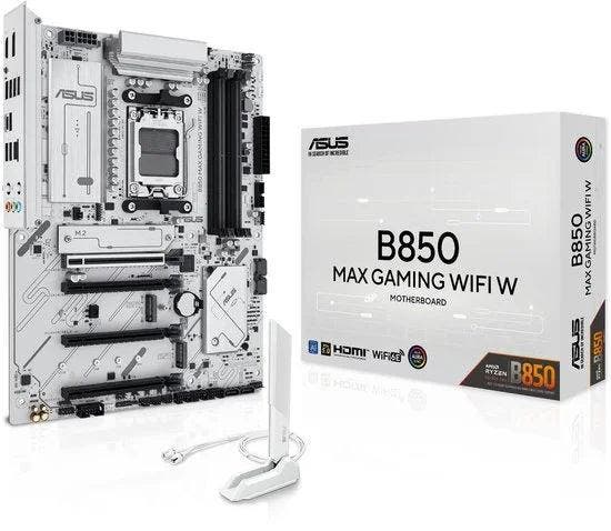 ASUS B850 MAX GAMING WIFI W Moederbord AM5 ATX - Gebruikt, Computers en Software, Moederborden, Ophalen of Verzenden
