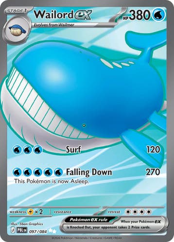 Wailord ex (PBL 097), Ophalen of Verzenden, Nieuw