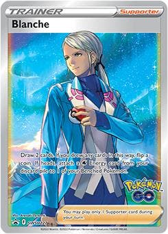 Blanche swsh227 Sword&Shield Promos, Ophalen of Verzenden, Nieuw, Losse kaart, Foil