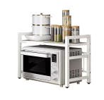 Verstelbaar Magnetronrek met 6 Haken – Keuken Opbergrek, Huis en Inrichting, Verzenden, Nieuw