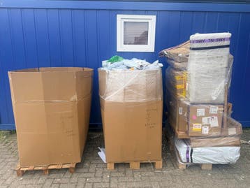 Ongeopende retourpakketten 272 KG, Zakelijke goederen