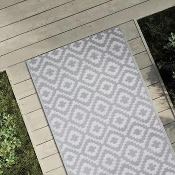Weerbestendig Grijs Buitentapijt 80x250cm voor Tuin Balkon, Verzenden, Nieuw