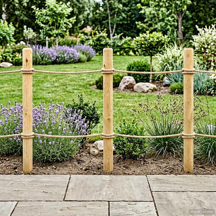 vidaXL Hekpalen 5 st Groen 150 cm Massief grenenhout, Tuin en Terras, Palen, Balken en Planken, Nieuw, Verzenden