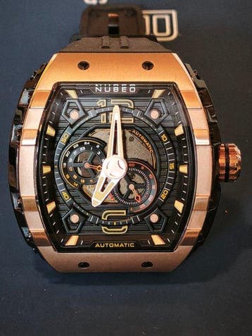 Nubeo - Magellan Rosegold vergoldet - Zonder minimumprijs -, Nieuw