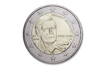 2 euro 100 jaar Helmut Schmidt 2018 - Duitsland, Postzegels en Munten, Verzenden