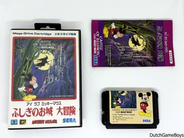 Sega Megadrive - Castle Of Illusion - Starring Mickey Mouse, Spelcomputers en Games, Verzenden, Gebruikt