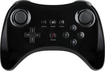 Pro Controller voor Nintendo Wii U - Zwart, Spelcomputers en Games, Verzenden, Zo goed als nieuw