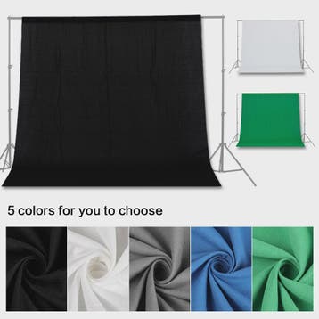 Professionele Muslin Polyester-Katoen Achtergronddoeken voor, Verzenden, Nieuw