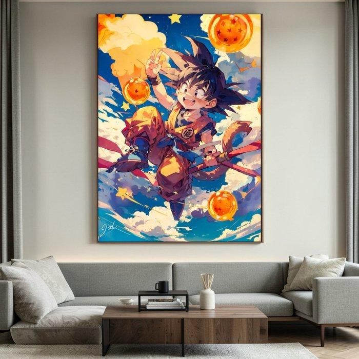 JZL - [XL] “Kid Goku – Sky of Dragon Orbs, Spelcomputers en Games, Spelcomputers | Overige Accessoires