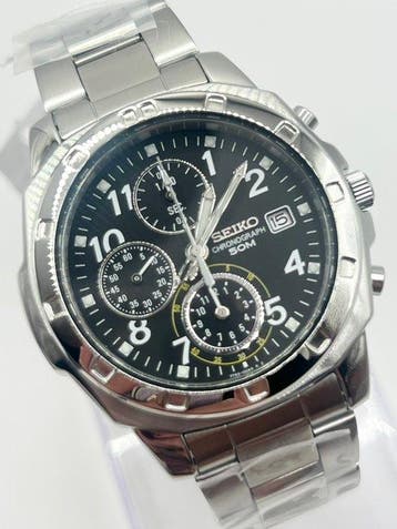 Seiko - Chronograph - Zonder minimumprijs - SND195P1 - Heren