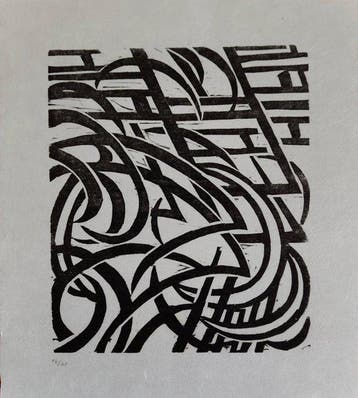 Otto Möller (1883-1964) - woodcut