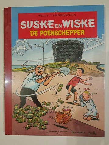 Suske en Wiske - De poenschepper - Luxe HC met linnen rug -, Nieuw
