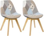 24goodz Set van 2 Eetkamerstoelen - Ergonomisch Ontwerp - Mu, Huis en Inrichting, Stoelen, Verzenden, Nieuw