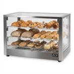 HCB Warmhoudvitrine - 70 cm - 115 liter - 230V - RVS, Verzenden, Nieuw in verpakking, Overige typen