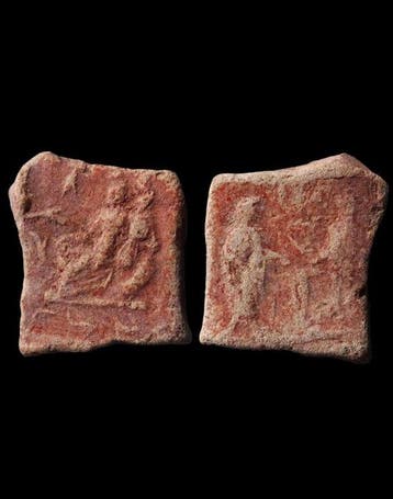 Grieks-Romeins Terracotta - Palmyreense - symbolen -, Verzamelen