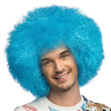 Pruik Sugar Neonblauw, Ophalen of Verzenden, Nieuw