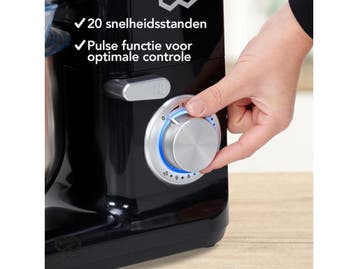 Infinity Goods Keukenmachine - Keukenmixer - 5L RVS Mengkom, Verzenden, Nieuw
