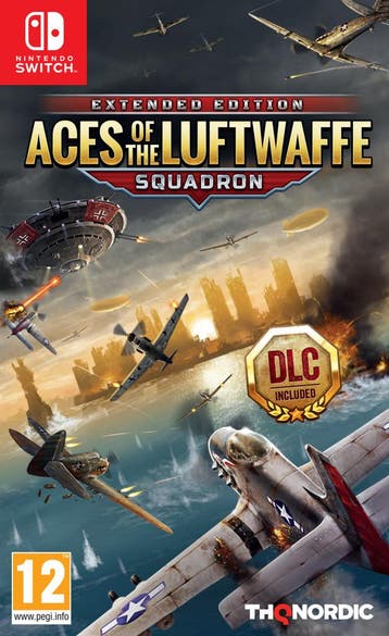Aces of the Luftwaffe Squadron Extended Edition (Nintendo..., Verzenden, Gebruikt, Vanaf 7 jaar