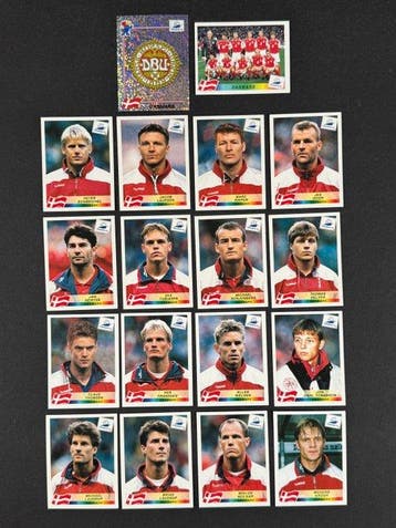 1998 Panini France 98 World Cup, Denmark complete team, Nieuw