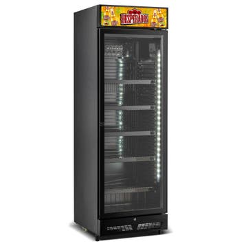 Desperados bierkoelkast glasdeur 400 liter Blackline, Nieuw in verpakking, Koelen en Vriezen