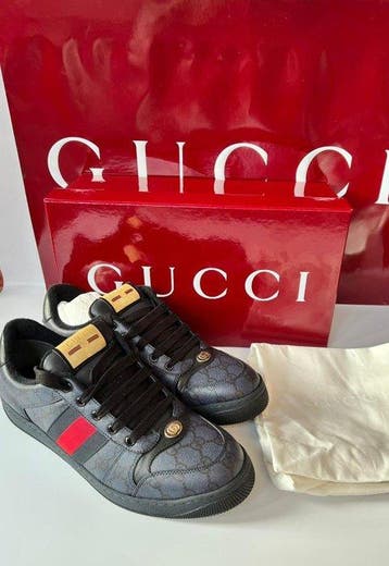 Gucci - Monogramma - Sneakers - Maat: EU 44 - Nieuw met tags, Nieuw