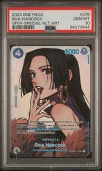 Boa Hancock (OP01-078) – PSA 10, Ophalen of Verzenden, Nieuw
