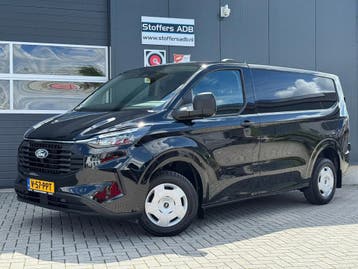 Ford Transit Custom 320 2.0 TDCI L1H1 Trend 136pk | Navi | E, Stof, Gebruikt, Zwart, Dealer onderhouden