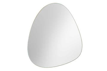 Moderne wandspiegel NOEMI 75cm natuurlijk eiken massief hout, Huis en Inrichting, Woonaccessoires | Spiegels, Ophalen of Verzenden