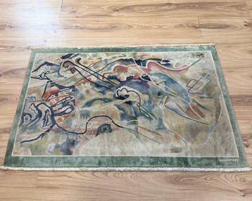 China - Vloerkleed - 0.75 m - 1.22 m - Kandinsky Aquarell, Nieuw