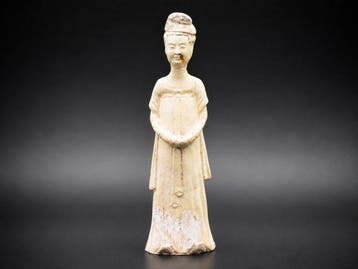 Sui-dynastie (581–618) Terracotta Hofdame met TL-test - 20.7