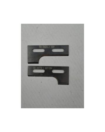 set R8 profielmessen 50x22,5x2,2, Ophalen