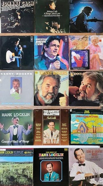 Johnny Cash, Dolly Parton, Kenny Rogers, Hank Locklin -, Nieuw in verpakking