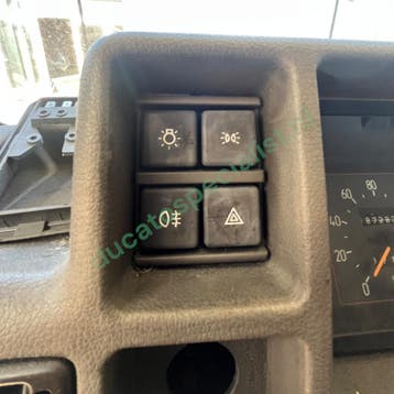 Verlichting schakelaar Fiat Ducato type 280 BJ 1986-1989, Ophalen of Verzenden, Nieuw