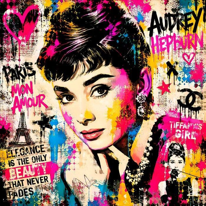 PLM-Art - Love Audrey, Antiek en Kunst, Kunst | Designobjecten