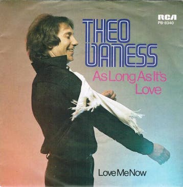 vinyl single 7 inch - Theo Vaness - As Long As Its Love, Verzenden, Zo goed als nieuw