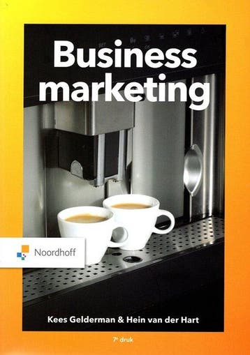 9789001298678 Business marketing | Tweedehands, Verzenden, Zo goed als nieuw, Kees Gelderman