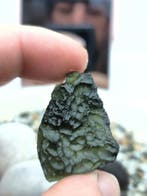 Moldaviet uit Chrášany, Zuid-Bohemen - Hoogte: 36 mm -