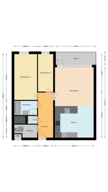 Te huur: Appartement Watertorenweg in Rotterdam, Appartement, Rotterdam, Zuid-Holland