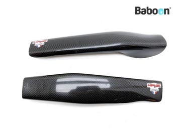 Achterbrug KTM 125 EXC 2014-2016 Cover set Carbon (BEH01), Verzenden, Gebruikt