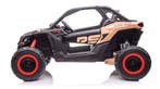 24V CAN-AM Maverick buggy zwart, 4WD, leder, Mp4 TV, RC, Ophalen of Verzenden, Nieuw