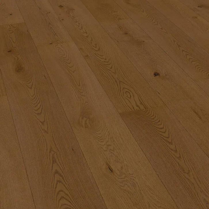 FLOER Hybride Hout 5013 Bruin Eiken Rustiek (23,3 cm) Parket, Huis en Inrichting, Stoffering | Vloerbedekking, Parket, Bruin, Nieuw