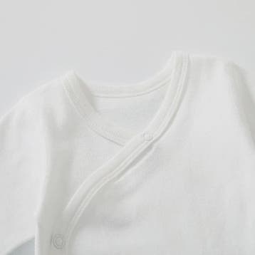 Newborn Baby Kimono Shirt Lange Mouw 100% Katoen - Makkelijk, Verzenden, Nieuw