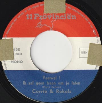 vinyl single 7 inch - Corry En De Rekels - Vaarwel! Ik Za..., Cd's en Dvd's, Vinyl Singles, Verzenden, Zo goed als nieuw, 7 inch
