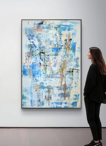Irena Lenartowicz - Composition with Gold - XXL