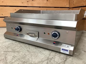 Roeder bakplaat geribbeld krachstroom refurbished, Ophalen of Verzenden, Gebruikt, Fornuis, Frituur en Grillen