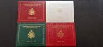 Vaticaan. Year Set (BU) 2004/2008 (incl. 2005 Sede